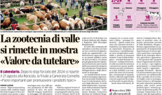 La zootecnia di valle si rimette in mostra «Valore da tutelare»